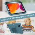 Pancerna Obudowa z Paskiem i Schowkiem na Apple Pencil do iPad Mini 6 zielona