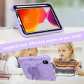 Pancerna Obudowa z Paskiem i Schowkiem na Apple Pencil do iPad Mini 6 fioletowa