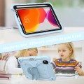 Pancerna Obudowa z Paskiem i Schowkiem na Apple Pencil do iPad Mini 6 niebieska