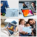 Pancerna Obudowa z Paskiem i Schowkiem na Apple Pencil do iPad Mini 6 niebieska