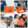 Pancerna Obudowa z Paskiem i Schowkiem na Apple Pencil do iPad Mini 6 pomarańczowa