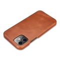 ICARER Skórzane Etui do iPhone 12 Mini brązowe