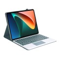 Etui Obudowa Klawiatura Gładzik do Xiaomi Pad 5/5 Pro zielona