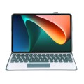 Etui Obudowa Klawiatura Gładzik do Xiaomi Pad 5/5 Pro zielona