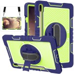 Shockproof Pancerne Etui Obudowa z Paskiem do Samsung Galaxy Tab S7 Plus, Tab S7 FE