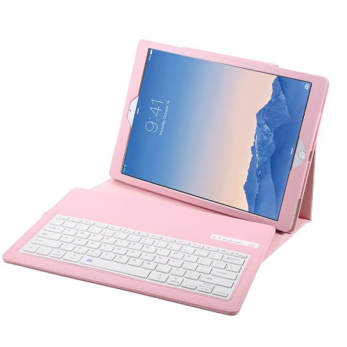 Etui z wyjmowaną klawiaturą iPad Pro 12.9 różowe