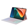 Różowe Etui Podświetlana Klawiatura do Xiaomi Pad 5/5 Pro