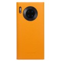 Skórzane Etui Pokrowiec QIALINO Huawei Mate 30 Pro żółte