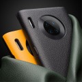 Skórzane Etui Pokrowiec QIALINO Huawei Mate 30 Pro żółte