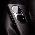 Skórzane Etui Plecki QIALINO do Huawei P50 Pro czarne