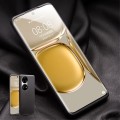 Skórzane Etui Plecki QIALINO do Huawei P50 Pro czarne