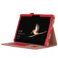Mocne Etui Pokrowiec do Microsoft Surface Go 1 2 3 czerwone