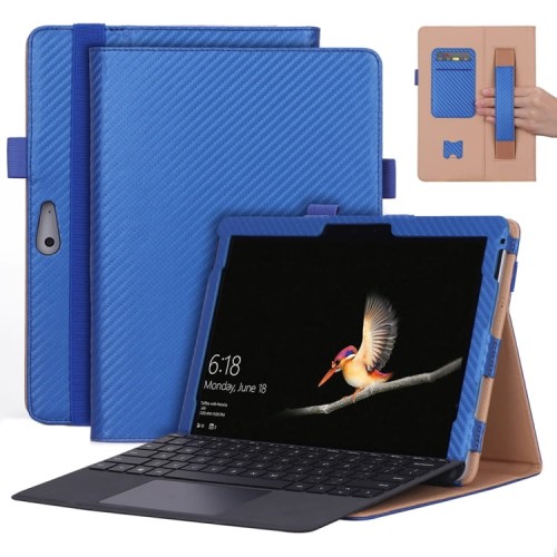 Mocne Etui Pokrowiec do Microsoft Surface Go 1 2 3 niebieskie