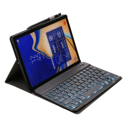 Etui Bezprzewodowa Podświetlana Klawiatura Samsung Galaxy Tab S4 10.5 czarne