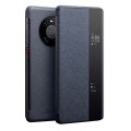 Skórzane Etui Smart Cover QIALINO Huawei Mate 40 Pro granatowe