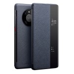 Skórzane Etui Smart Cover QIALINO Huawei Mate 40 Pro granatowe
