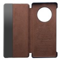 Skórzane Etui Smart Cover QIALINO Huawei Mate 40 Pro granatowe