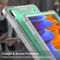 Pancerne Etui do Samsung Galaxy Tab S7 zielono-szare