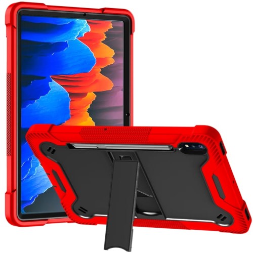 Pancerne Etui do Samsung Galaxy Tab S7 czerwono-czarne