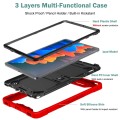Pancerne Etui do Samsung Galaxy Tab S7 czerwono-czarne