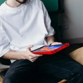 Pancerne Etui do Samsung Galaxy Tab S7 czerwono-czarne