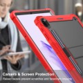 Pancerne Etui do Samsung Galaxy Tab S7 FE czerwono-czarne