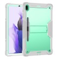 Pancerne Etui do Samsung Galaxy Tab S7 FE zielono-szare