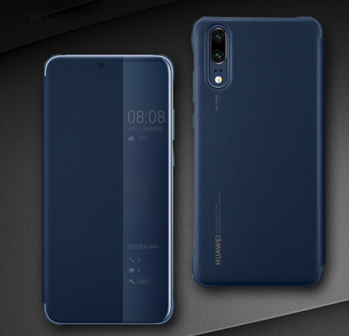Oryginalny pokrowiec Smart Cover do Huawei P20 granatowy
