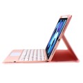 Różowe Etui Obudowa Klawiatura Gładzik do iPad 10.2 7 8 9