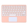 Różowe Etui Obudowa Klawiatura Gładzik do iPad 10.2 7 8 9