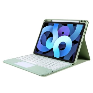 Zielone Etui Obudowa Klawiatura Gładzik do iPad 10.2 7 8 9