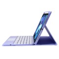 Fioletowe Etui Obudowa Klawiatura Gładzik do iPad 10.2 7 8 9