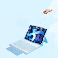 Niebieskie Etui Obudowa Klawiatura do iPad Pro 12.9 2021/2020/2018