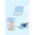 Niebieskie Etui Obudowa Klawiatura do iPad Pro 12.9 2021/2020/2018