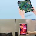 Niebieskie Etui Obudowa Klawiatura do iPad Pro 12.9 2021/2020/2018