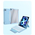 Niebieskie Etui Obudowa Klawiatura do iPad Pro 12.9 2021/2020/2018