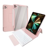 Różowe Etui Obudowa Klawiatura do iPad Pro 12.9 2021/2020/2018