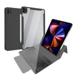 Czarne Etui Obudowa Klawiatura do iPad Pro 12.9 2021/2020/2018