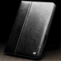 Skórzany Pokrowiec Smart Cover QIALINO do iPad Mini 6 2021 czarny