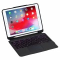 Etui Slim Klawiatura Podświetlana TouchPad do iPad 7/8/9 10.2 czarna