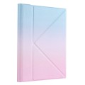 Etui Klawiatura Podświetlana do iPad 7/8/9 10.2 różowo-niebieskie