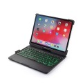 Obrotowa Podświetlana Klawiatura do iPad Air 10.9 czarna