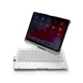 Obrotowa Podświetlana Klawiatura do iPad Air 10.9 srebrna
