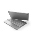 Obrotowa Podświetlana Klawiatura do iPad Pro 11 2018 srebrna