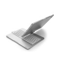 Obrotowa Podświetlana Klawiatura do iPad Pro 11 2018 srebrna