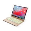 Obrotowa Podświetlana Klawiatura do iPad Pro 11 2018 złota