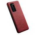 Skórzany Pokrowiec Smart Cover QIALINO do Huawei P40 czerwone