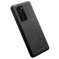 Skórzany Pokrowiec Smart Cover QIALINO do Huawei P40 czarne