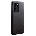 Skórzany Pokrowiec Smart Cover QIALINO do Huawei P40 czarne
