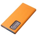 Skórzany Pokrowiec Smart Cover QIALINO do Huawei P40 żółty